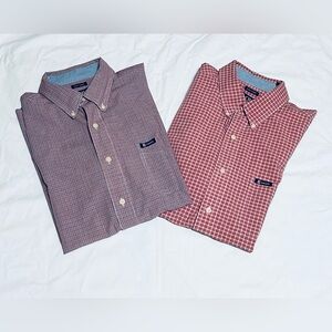 Chaps Short-Sleeve Button Down Shirts Size L
